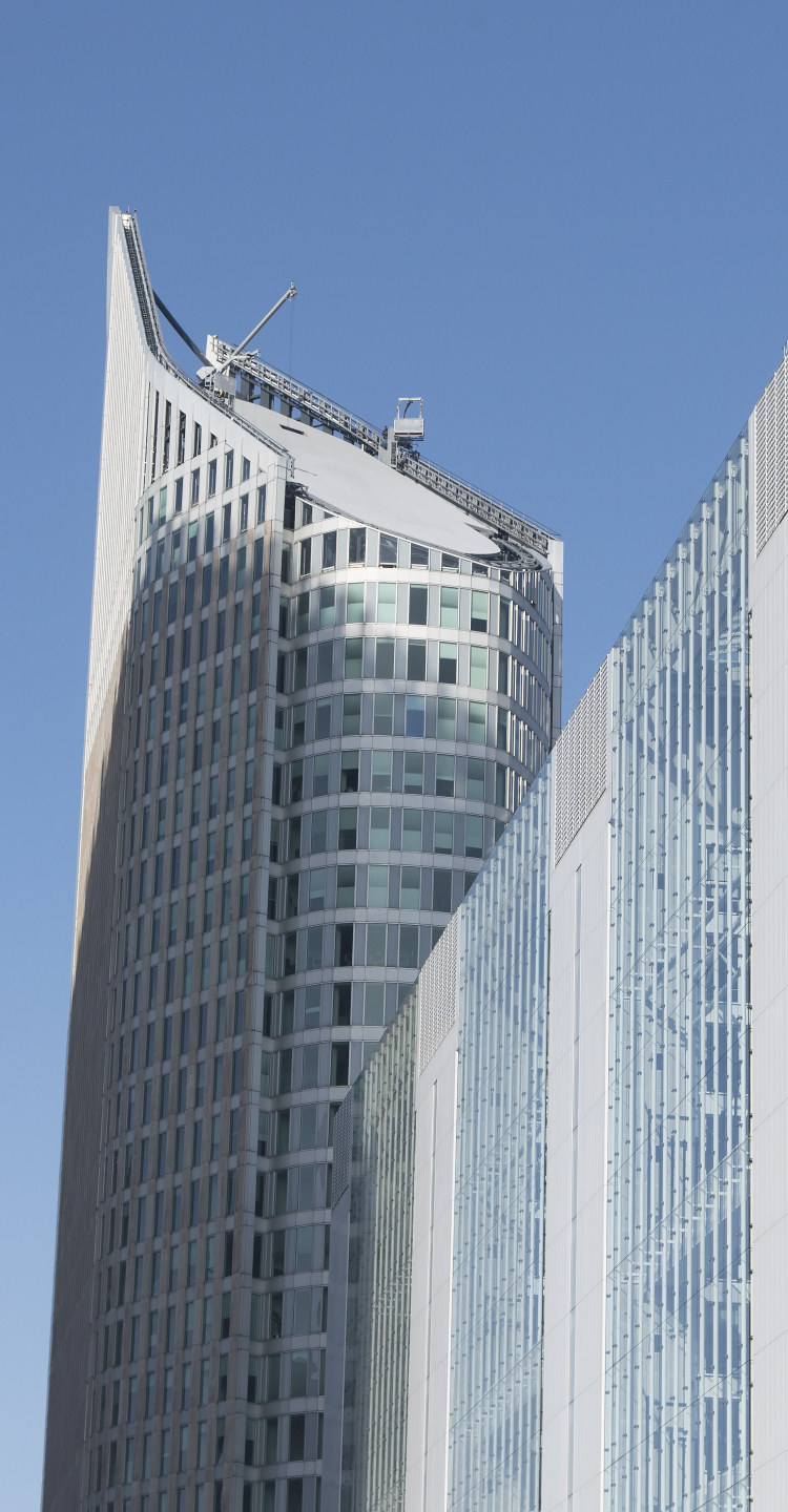Buitenkant Hoftoren Den Haag